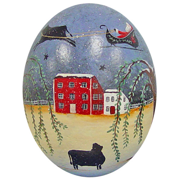 painting on eggshell